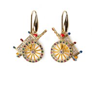 Orecchini Isola Bella Donna in Argento Zircone 20000220 - 20000220